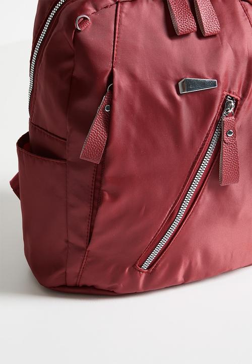 Pop Candy - Multi-feature backpack - brick red