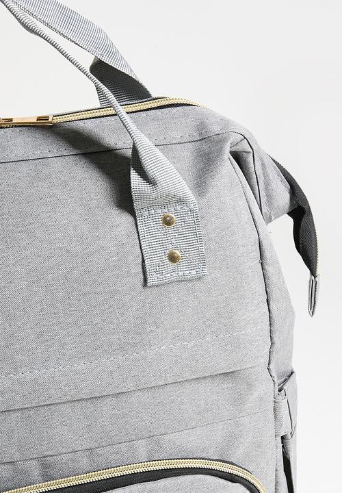 Pop Candy - Diaper bag backpack - grey