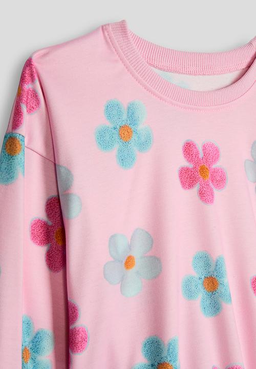 Pop Candy - Sweat top - pink/flowers