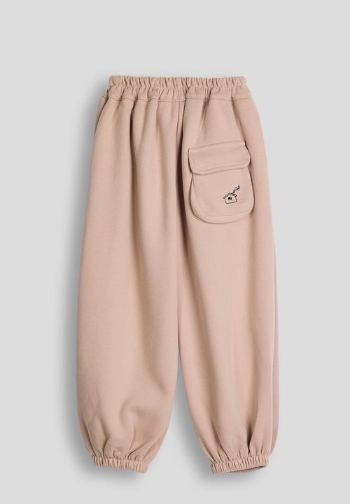 Pop Candy - Parachute sweatpants - nude color