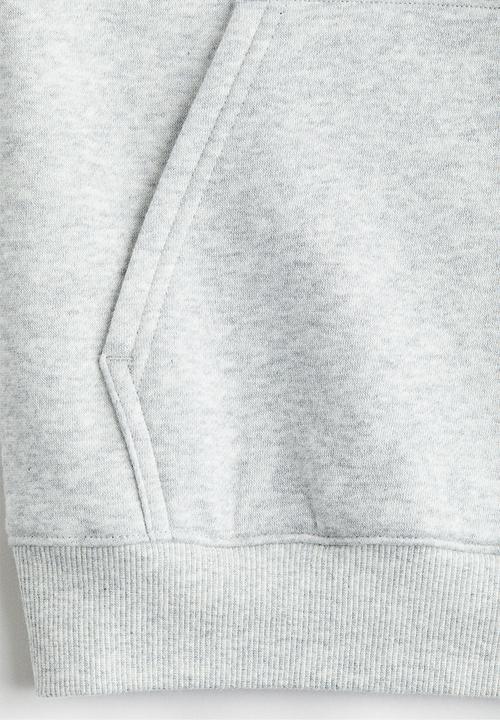 H&M - Hoodie - light grey marl/nyc