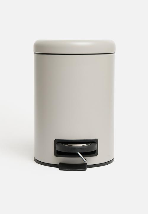 3L Pedal Bin - Grey