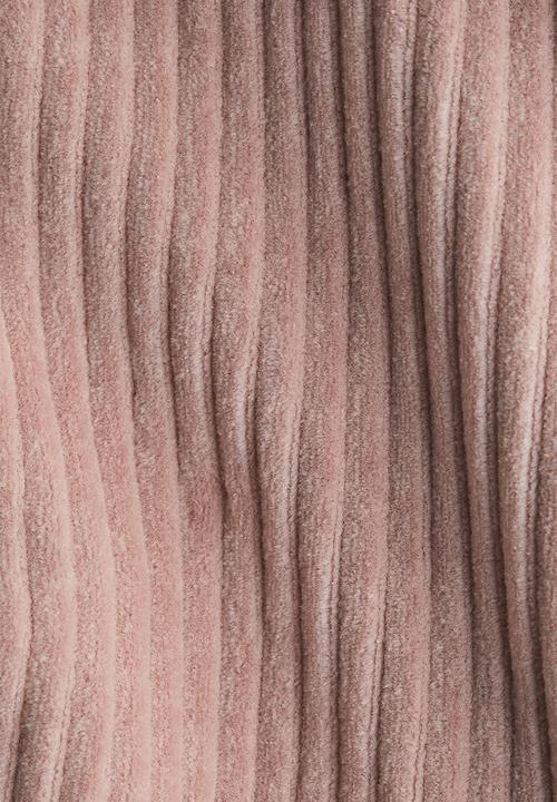 H&M - Ribbed velour cardigan - old rose