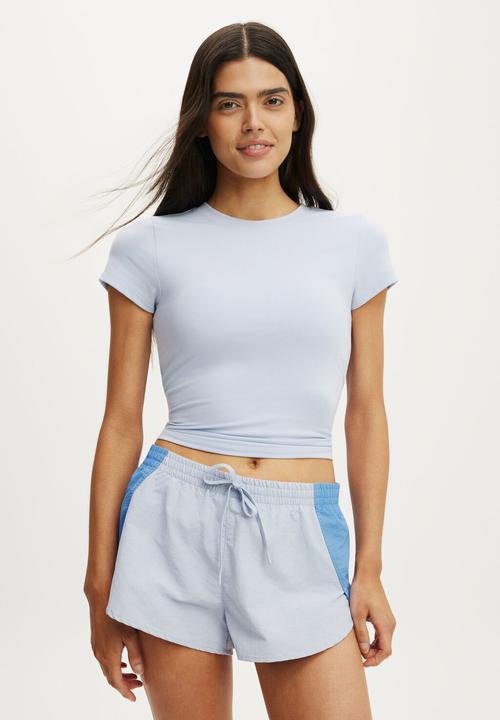 Cotton On - Ultra Soft Fitted T-shirt - Violet Blue