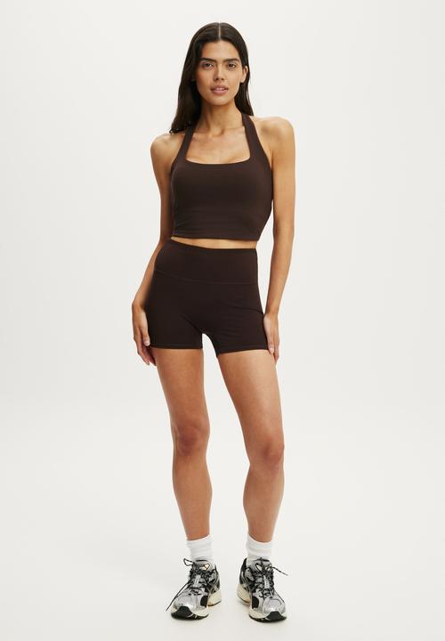 Cotton On - Ultra Soft T-Bar Tank - French Roast