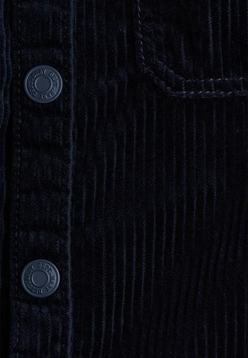 H&M - Cotton corduroy shirt - navy blue