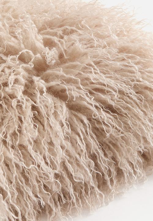 H&M - Fluffy cushion cover - beige