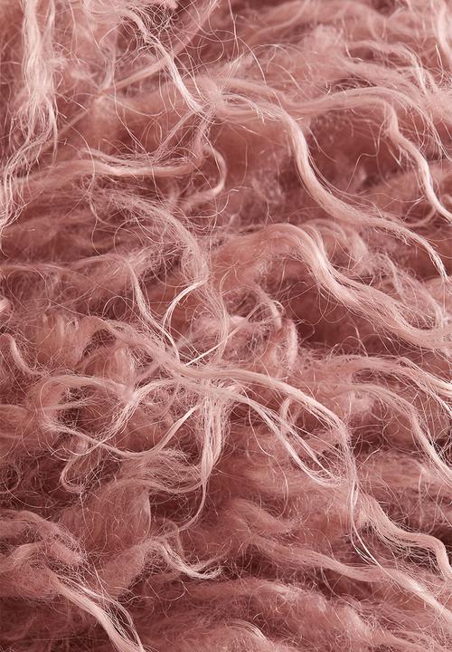 H&M - Fluffy cushion cover - dusty pink