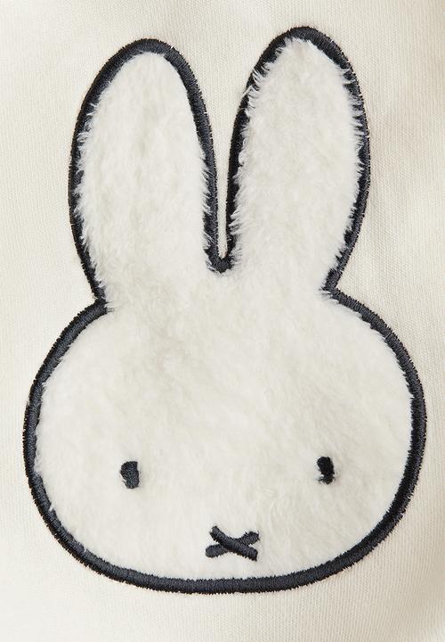 H&M - Print-motif sweatshirt - cream/miffy