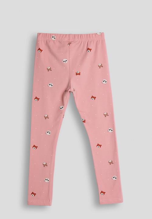 Pop Candy - Leggings - medium pink/bow aop