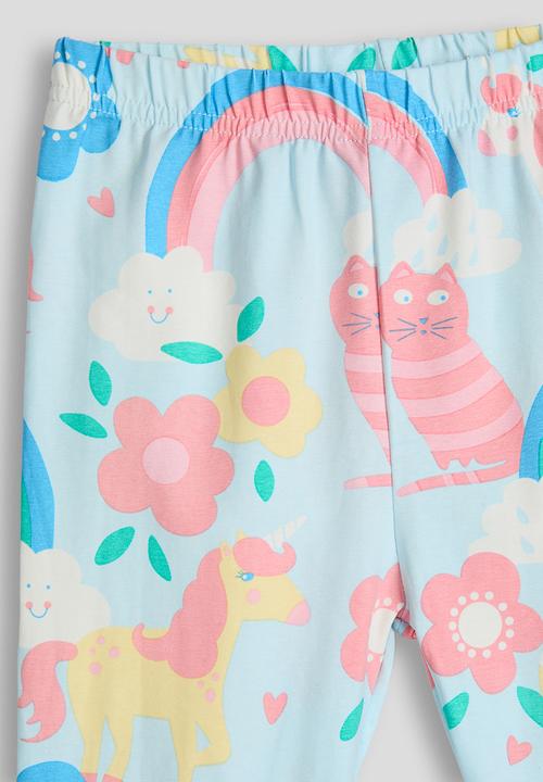 Pop Candy - Aop leggings - light blue/multi