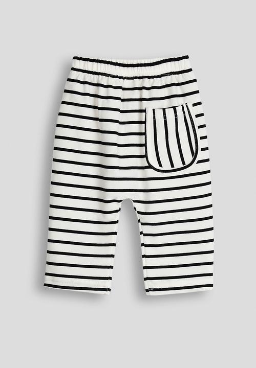 Pop Candy - Dropped waist tights - black stripes