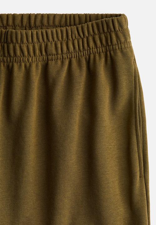 H&M - Sweatpants - khaki green
