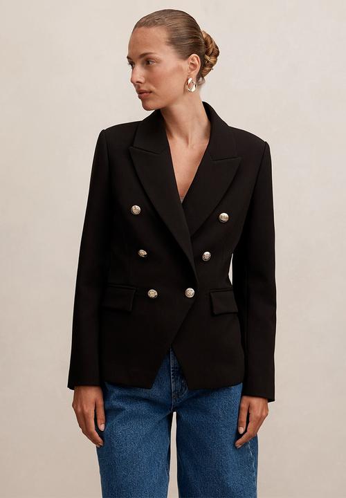 Forever New - Tiana military blazer in black