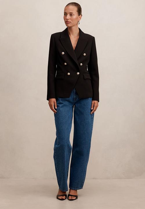 Forever New - Tiana military blazer in black
