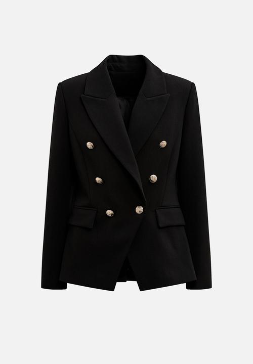 Forever New - Tiana military blazer in black