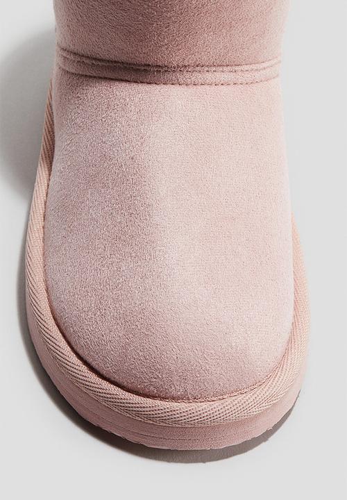 H&M - Warm-lined boots - pink
