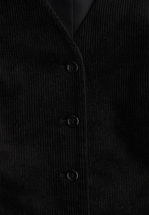 H&M - V-neck waistcoat - black