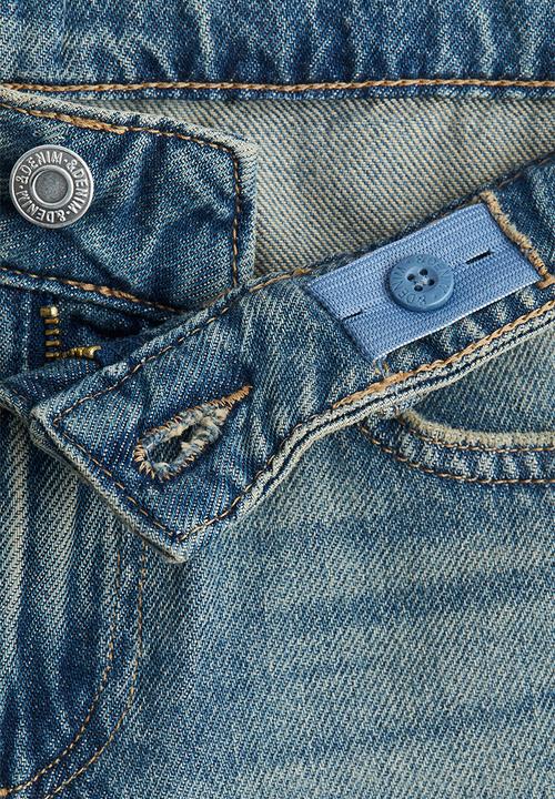 H&M - Wide leg jeans - light denim blue