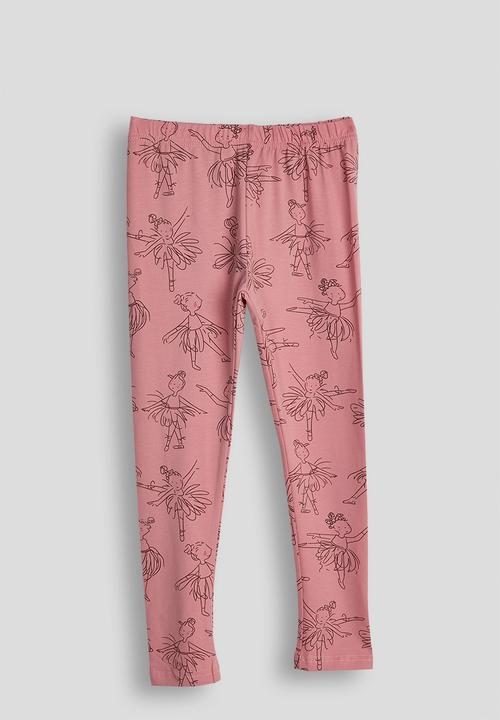 Pop Candy - Leggings - medium pink/ballerina aop
