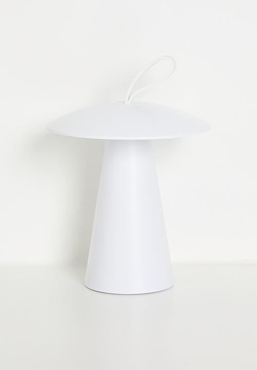 H&S - Table Lamp Rechargeable - White