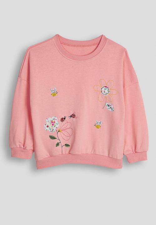Pop Candy - Patchwork graphic sweashirt with leggings - pink/multi