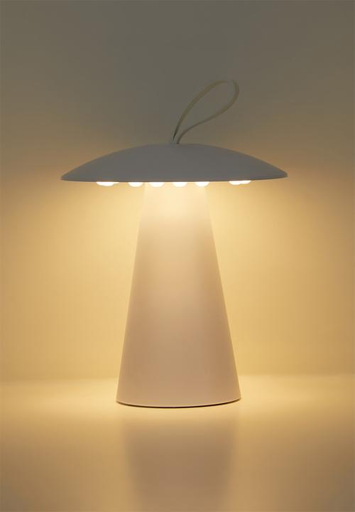 H&S - Table Lamp Rechargeable - White