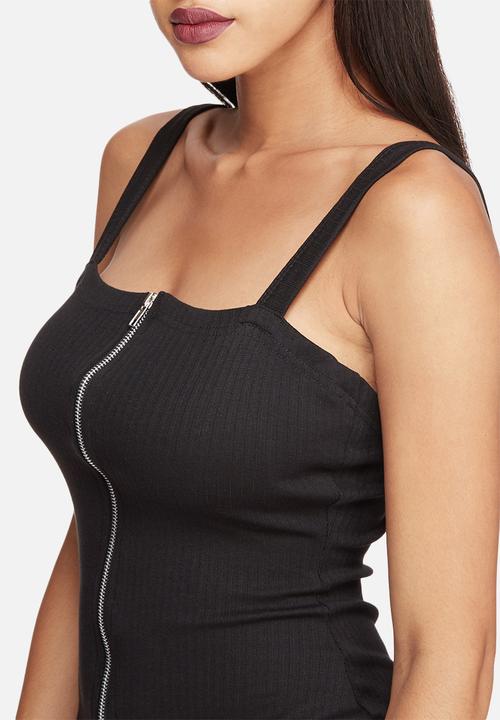 Missguided - Zip mini dress