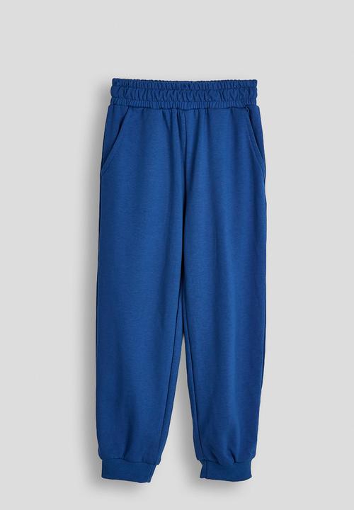 Pop Candy - Patched croc graphic with 3D sunnies & joggers - blue