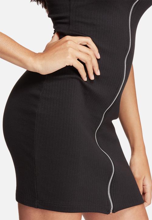 Missguided - Zip mini dress
