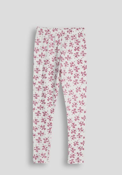 Pop Candy - Tulle hem sweatshirt with aop leggings - pink/aop