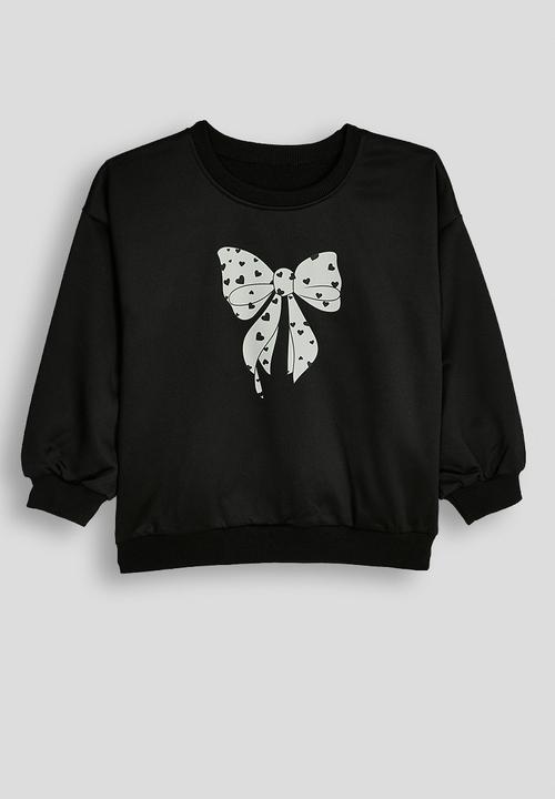 Pop Candy - Sweat top & leggings - black/white/hearts