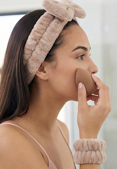 Glam Beauty - Make Up Sponge Puff 20 Piece Kit - Brown