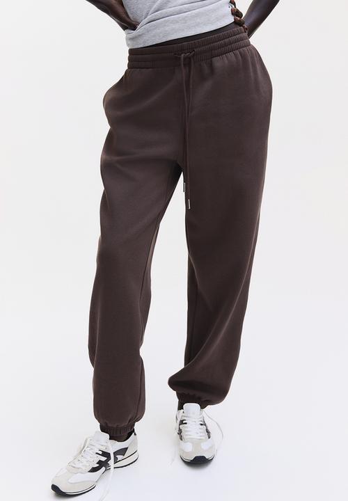 H&M - Cotton-blend sweatpants - brown