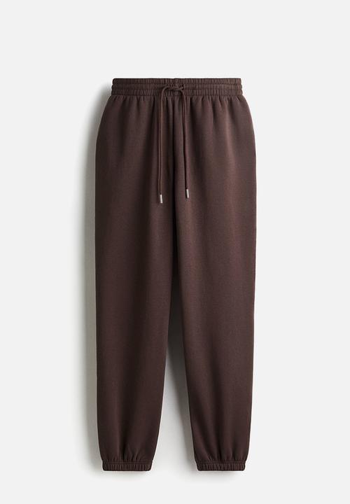 H&M - Cotton-blend sweatpants - brown