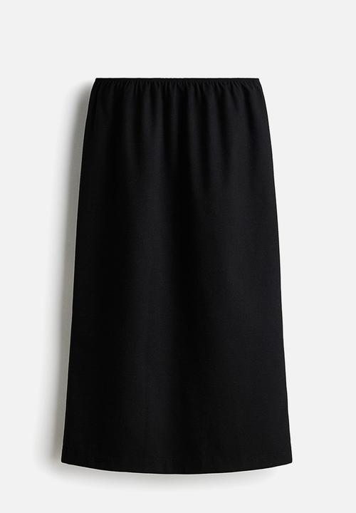 H&M - Midi skirt - black