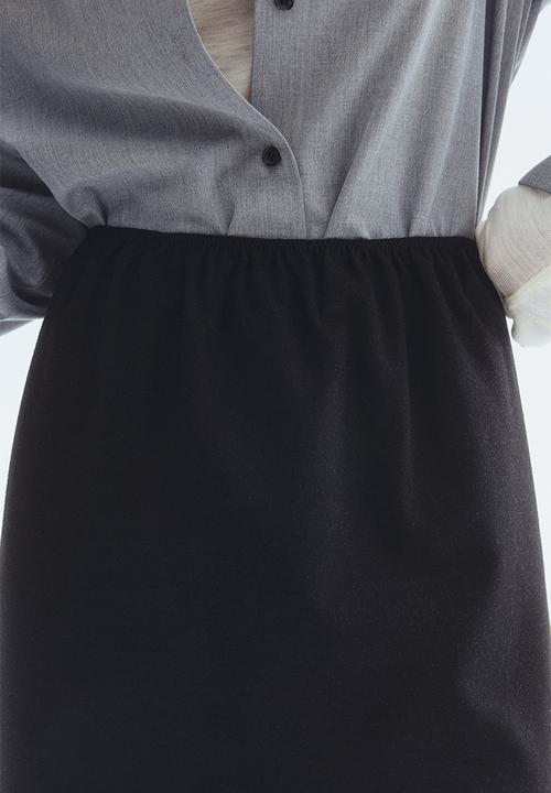 H&M - Midi skirt - black