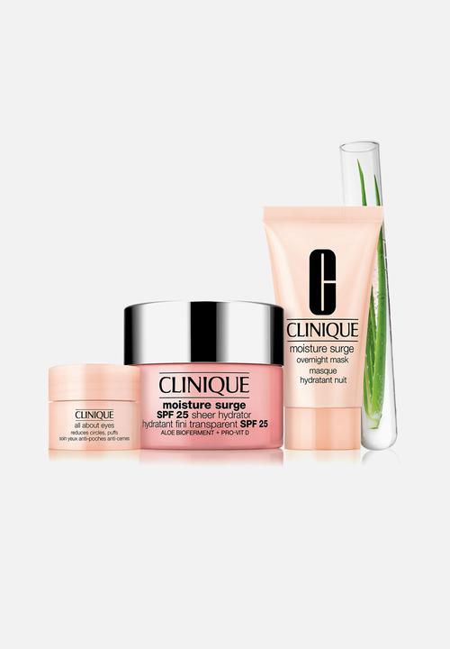 Clinique - Hydrate + Glow: Moisture Surge Set For Sun Protection