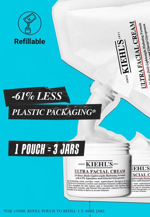 Kiehl's - Ultra Facial 50ml bundle with Free 7ml Avo Eye cream