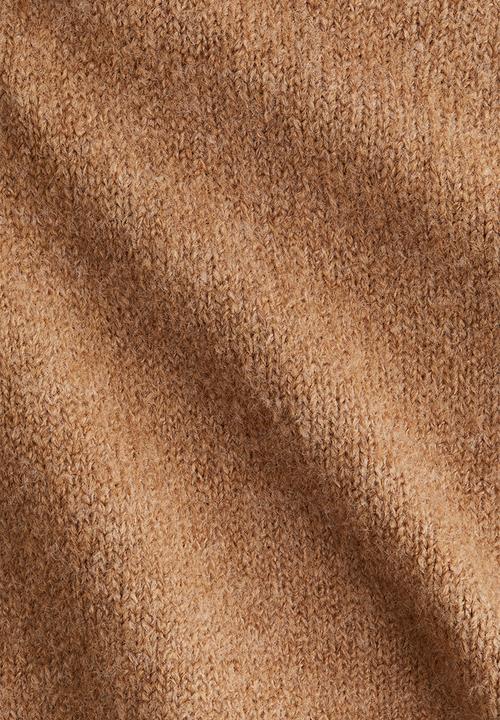 H&M - Short sweater vest - dark beige