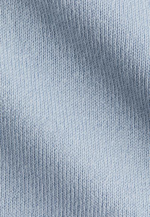 H&M - Long-sleeved polo shirt - light blue
