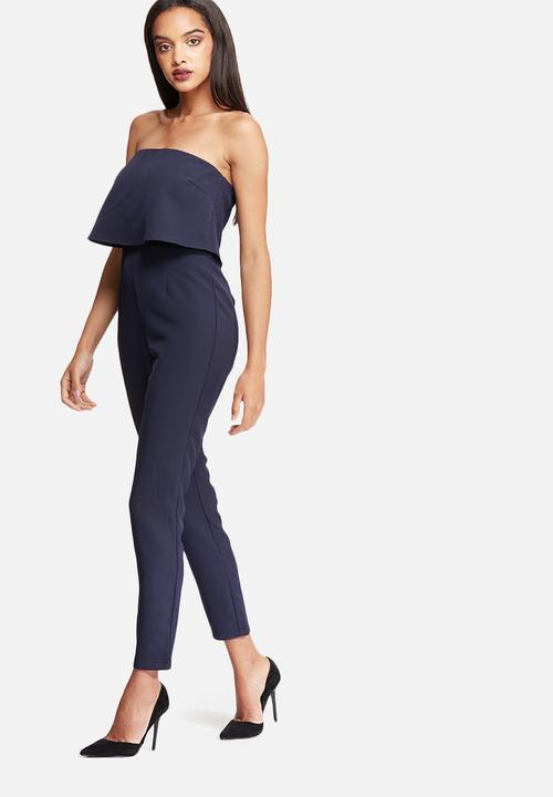 Missguided - Bandeau double layer jumpsuit
