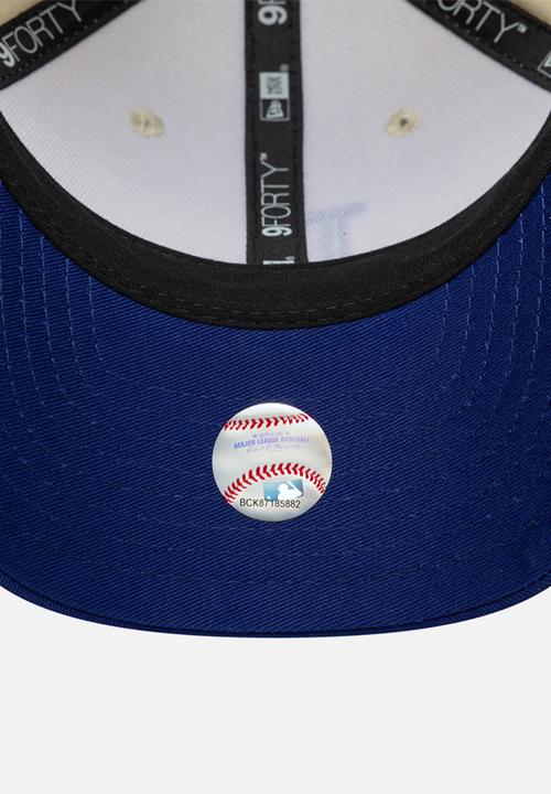 New Era - 9Forty® Mcrown - Light Beige & Blue