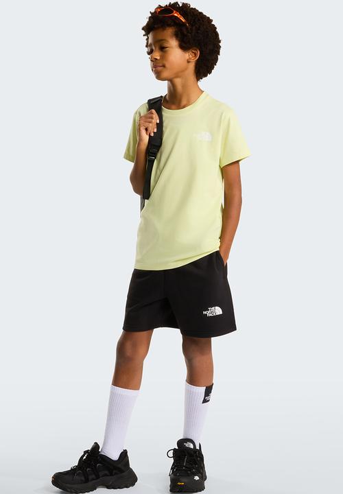 The North Face - Teen Simple Dome Regular Short Sleeve Tee - Lemon Mist
