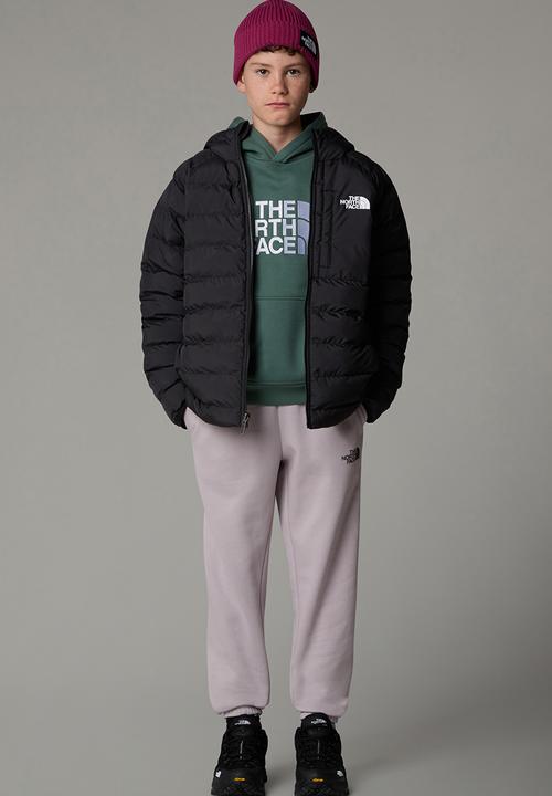 The North Face - B Reversible Perrito Hooded Jacket - Tnf Black/Smoked Pearl