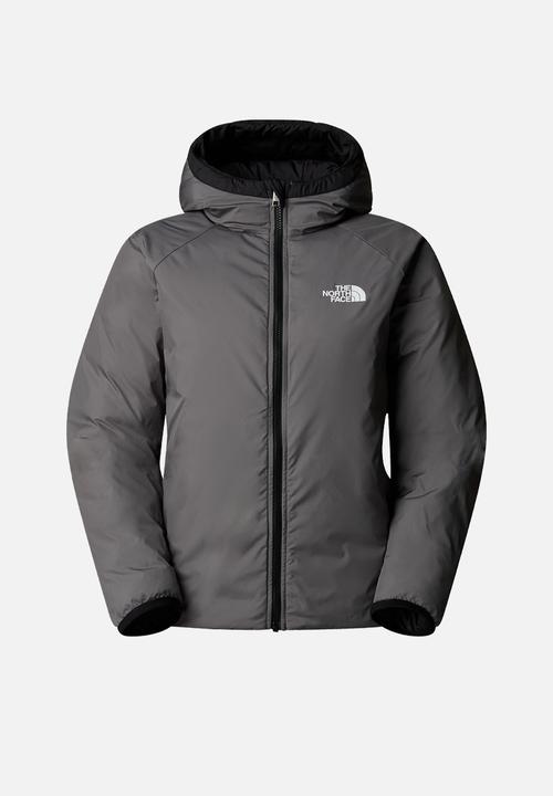 The North Face - B Reversible Perrito Hooded Jacket - Tnf Black/Smoked Pearl