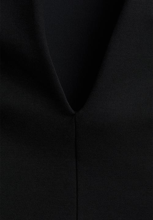 H&M - Deep-back scuba top - black