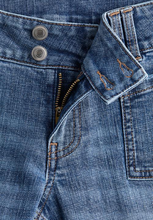 H&M - Flared low jeans - denim blue