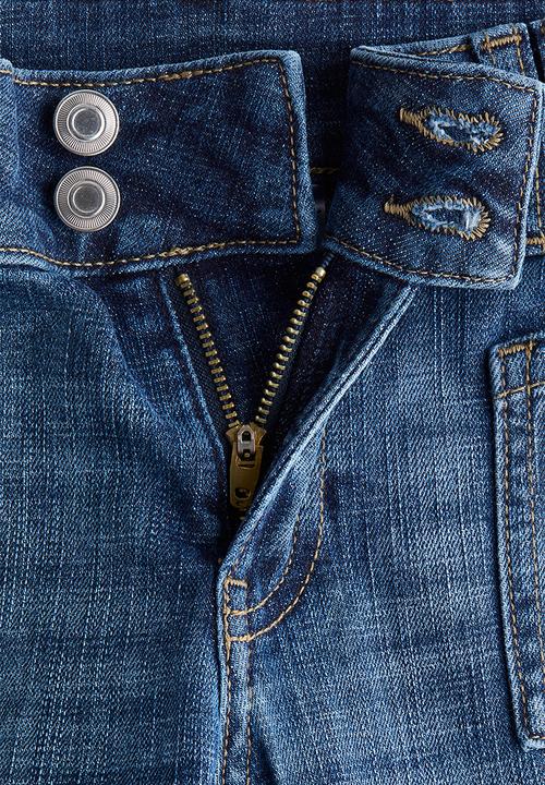 H&M - Flared low jeans - denim blue