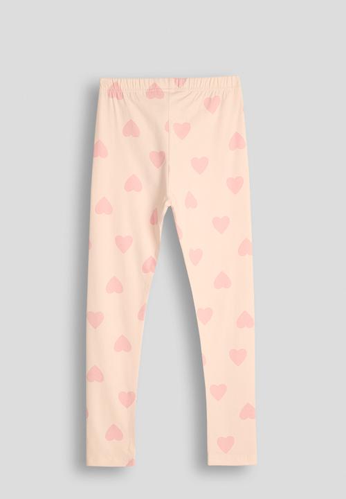 Pop Candy - Leggings - light pink/heart aop